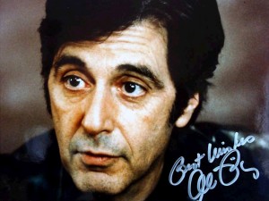 Al Pacino Autograph 8x10